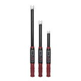 Interchangeable head digital torque wrench