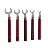 Bending-type preset torque wrench